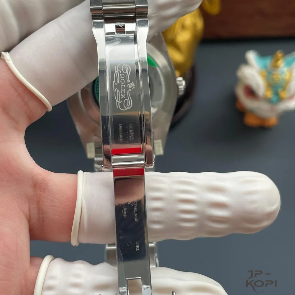 ロレックス オイスターパーペチュアル m124300-0006|ターコイズブルー 41mm 上海Cal.3230【RC工場製 高品質コピー腕時計】 - 画像 (9)