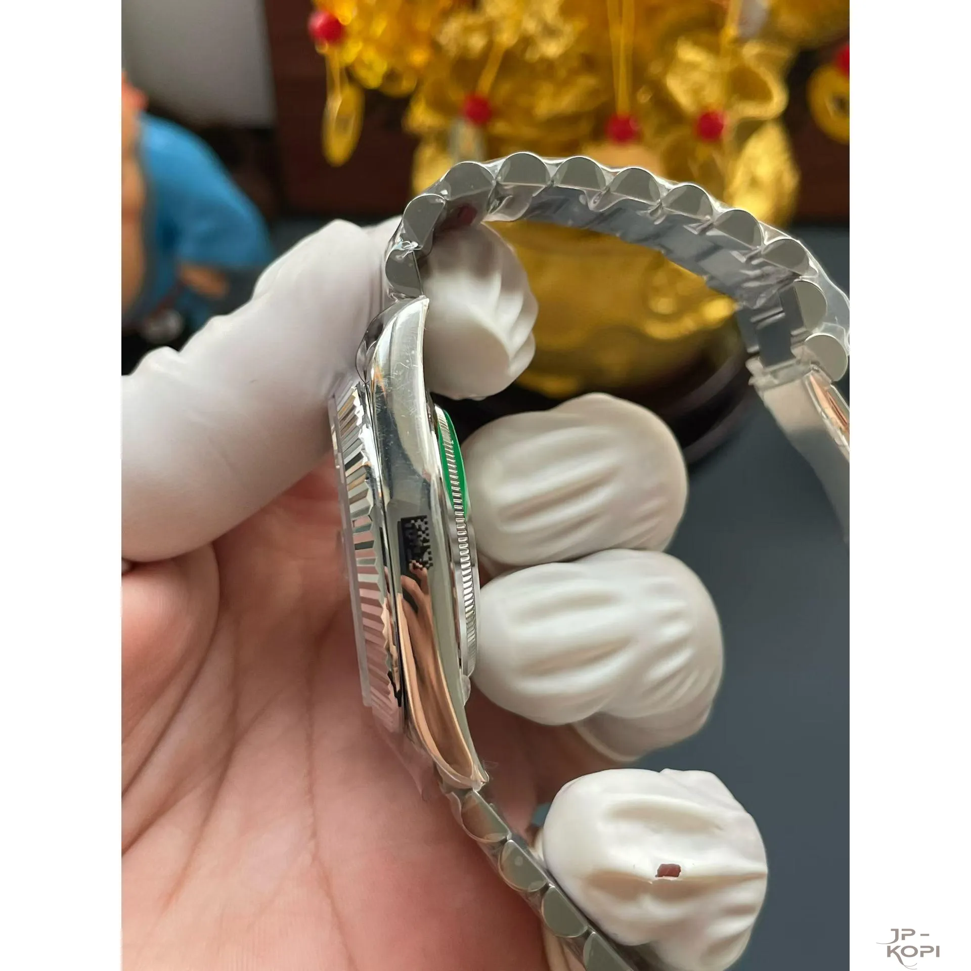 ロレックス デイデイト 40mm 228236-0012|アイスブルー(ローマ数字) 上海Cal.3255【RC工場製 高品質コピー腕時計】 - 画像 (6)