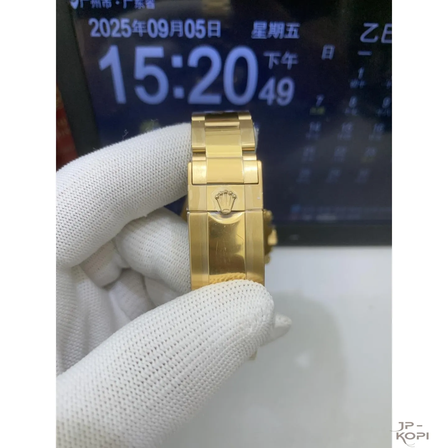 ロレックス デイトナ 116508-0013|グリーン 丹東Cal.4130 加重版【QF工場製 高品質コピー腕時計】 - 画像 (8)