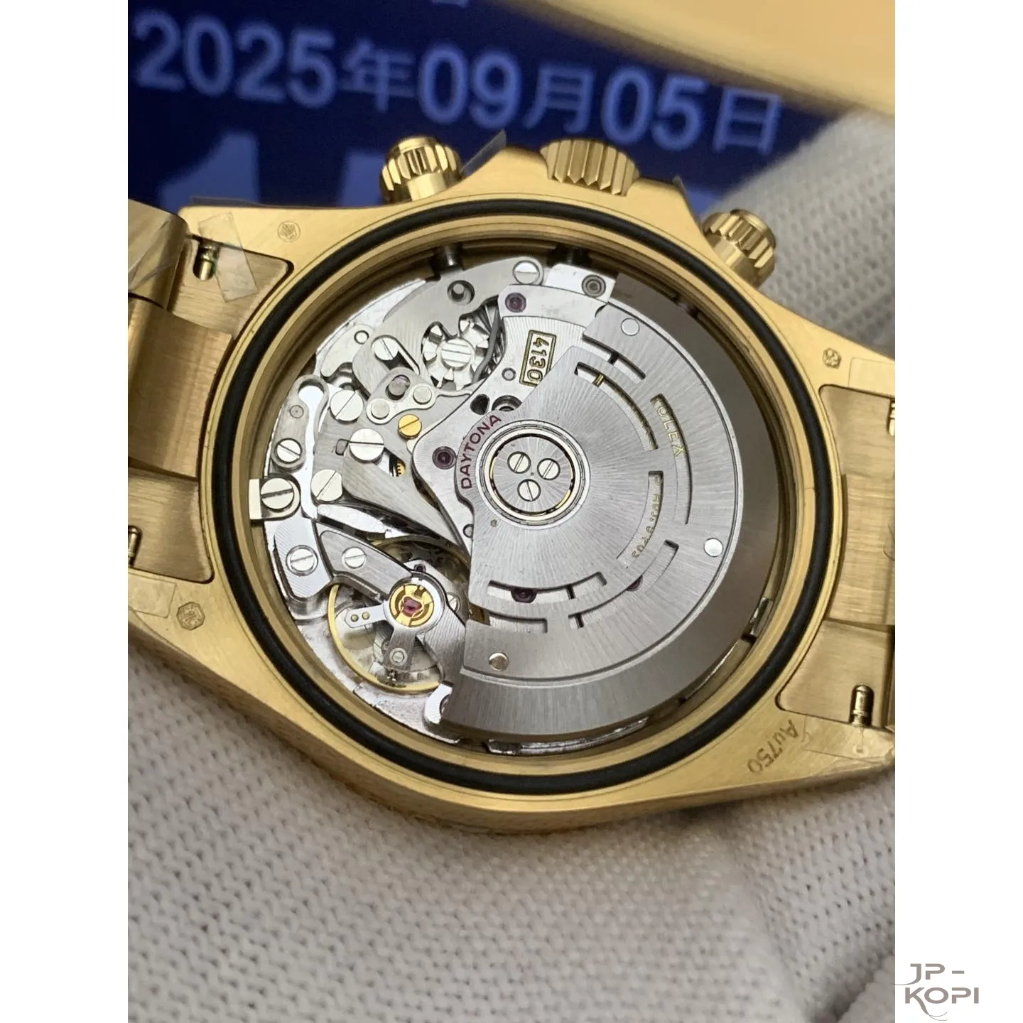 ロレックス デイトナ 116508-0013|グリーン 丹東Cal.4130 加重版【QF工場製 高品質コピー腕時計】 - 画像 (15)