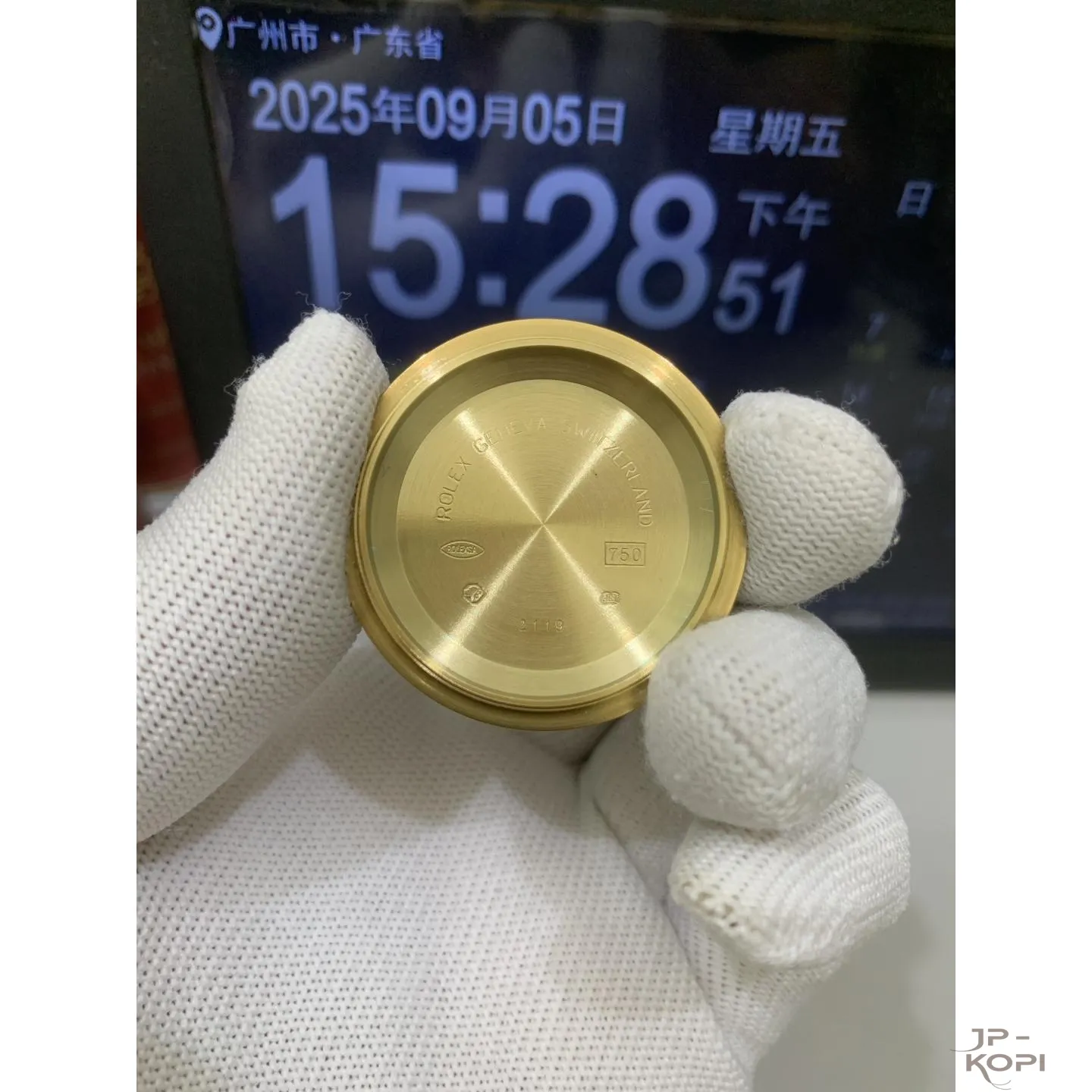 ロレックス デイトナ 116508-0013|グリーン 丹東Cal.4130 加重版【QF工場製 高品質コピー腕時計】 - 画像 (17)