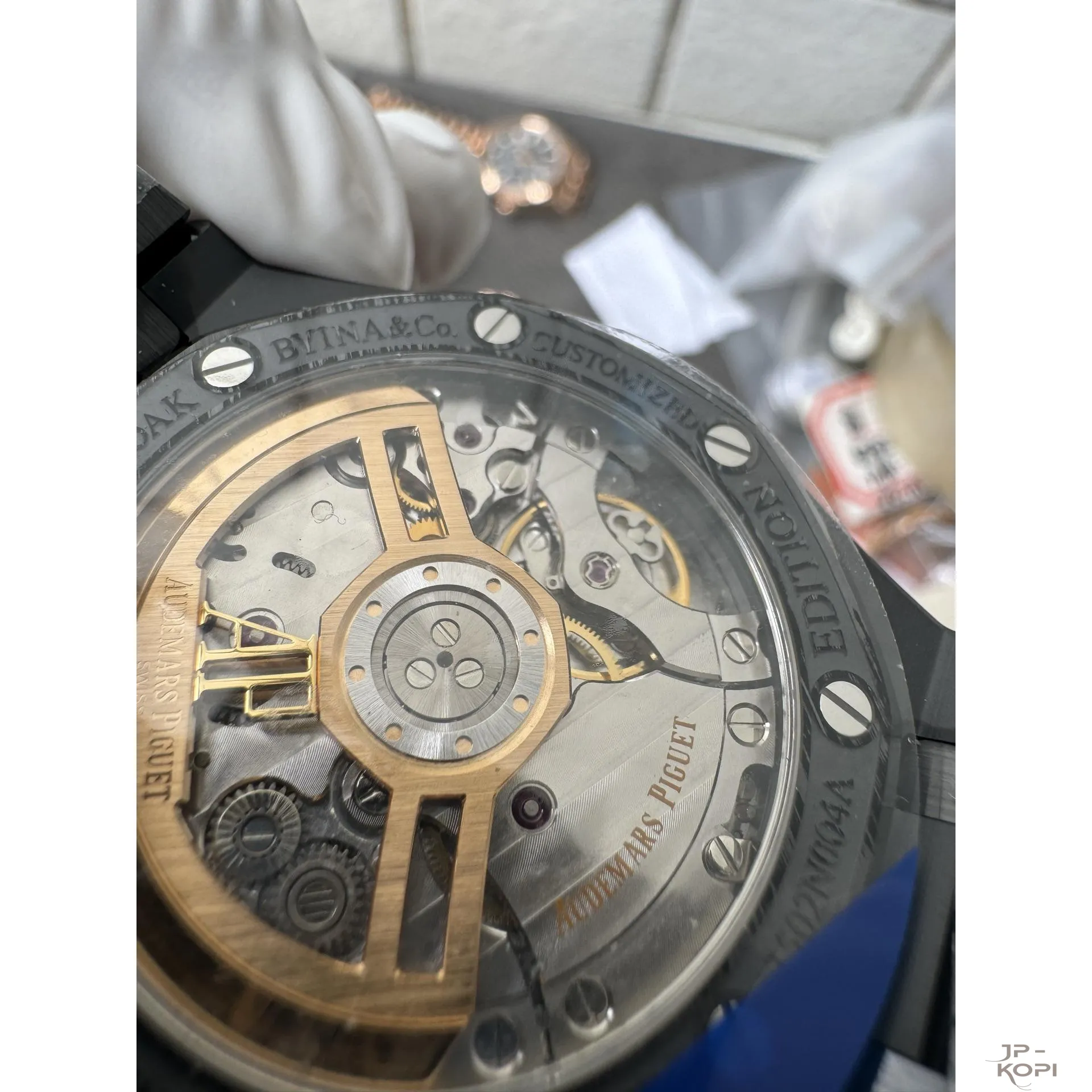 オーデマ・ピゲ ロイヤルオーク 15500 | スマイルフラワーダイアル ブラックセラミック 41mm 【APS工場出品】 - 画像 (8)