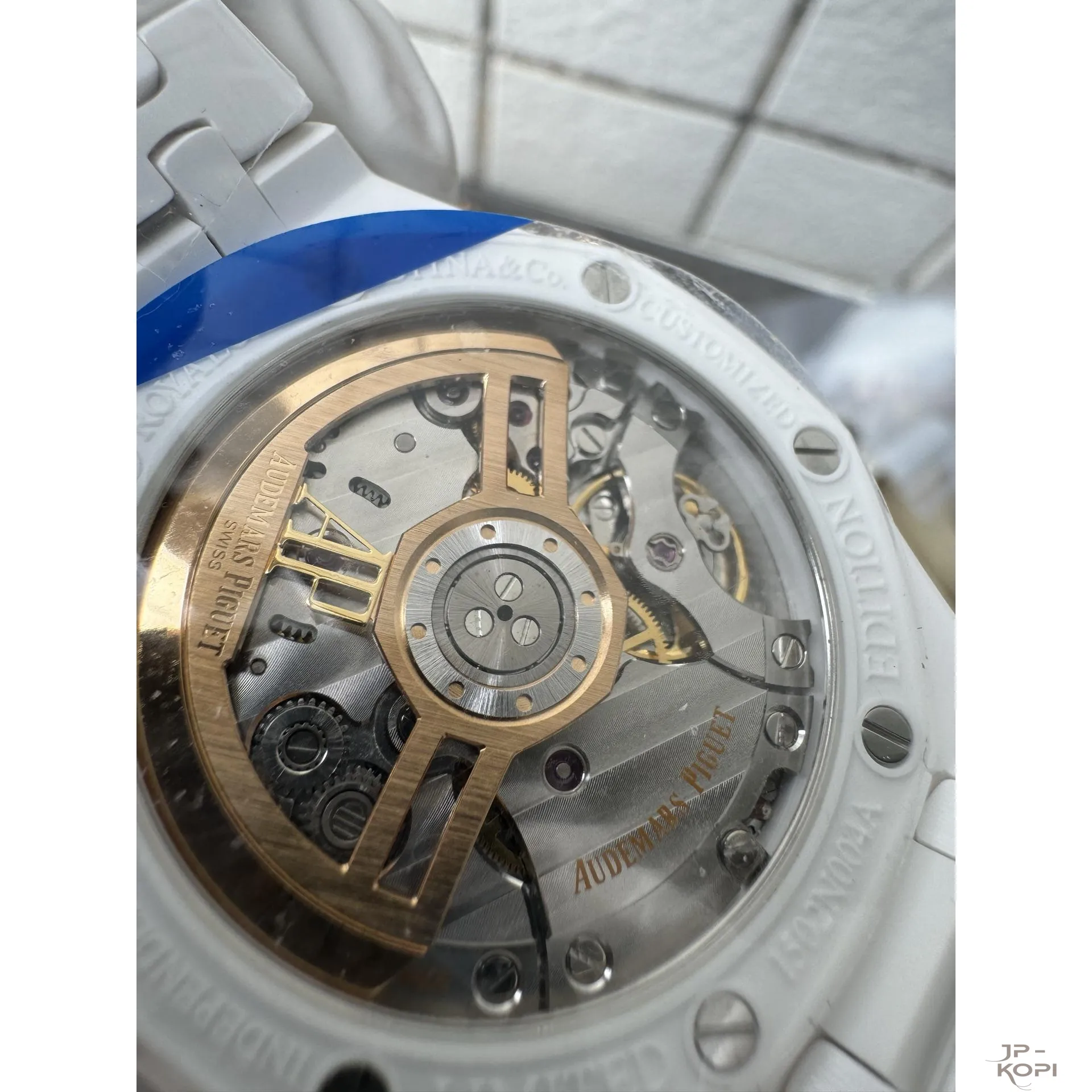 オーデマ・ピゲ ロイヤルオーク 15500 | スマイルフラワーダイアル ホワイトセラミック 41mm 【APS工場出品】 - 画像 (6)