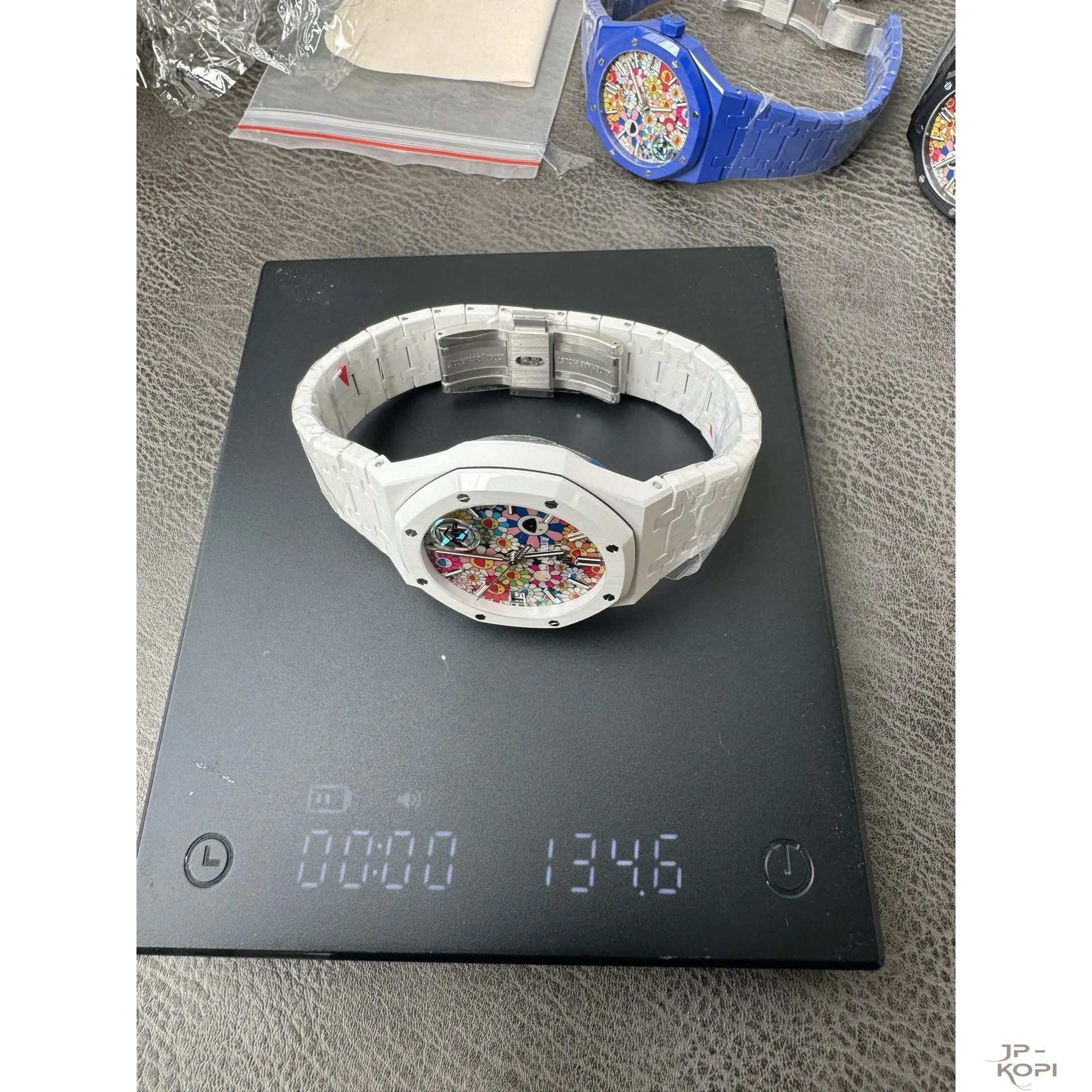 オーデマ・ピゲ ロイヤルオーク 15500 | スマイルフラワーダイアル ホワイトセラミック 41mm 【APS工場出品】 - 画像 (8)