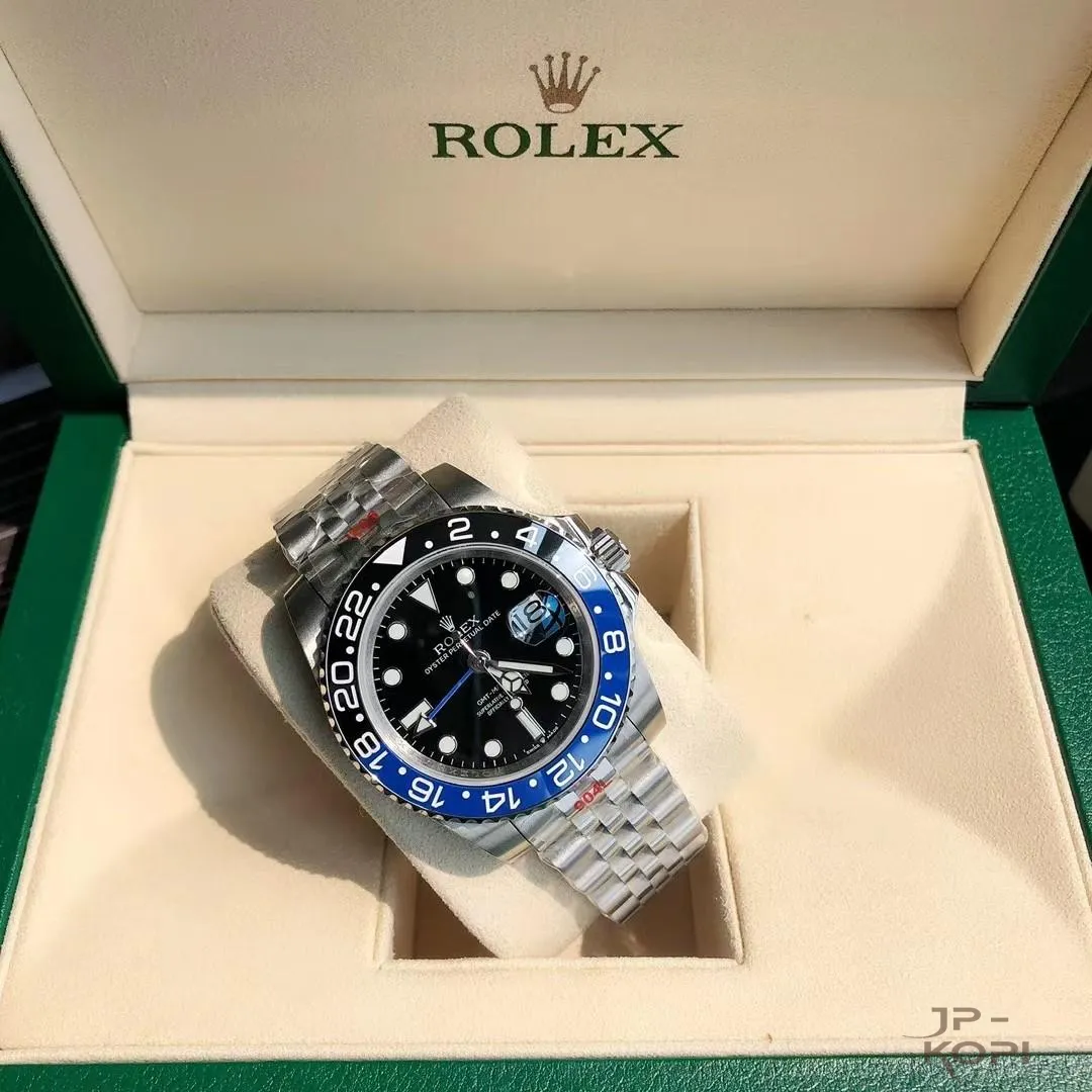 ロレックス GMTマスター II 126710BLNR-0002 バットマン | ブラック×ブルー ジュビリーブレスレット【激選コスパ高い腕時計】 - 画像 (4)