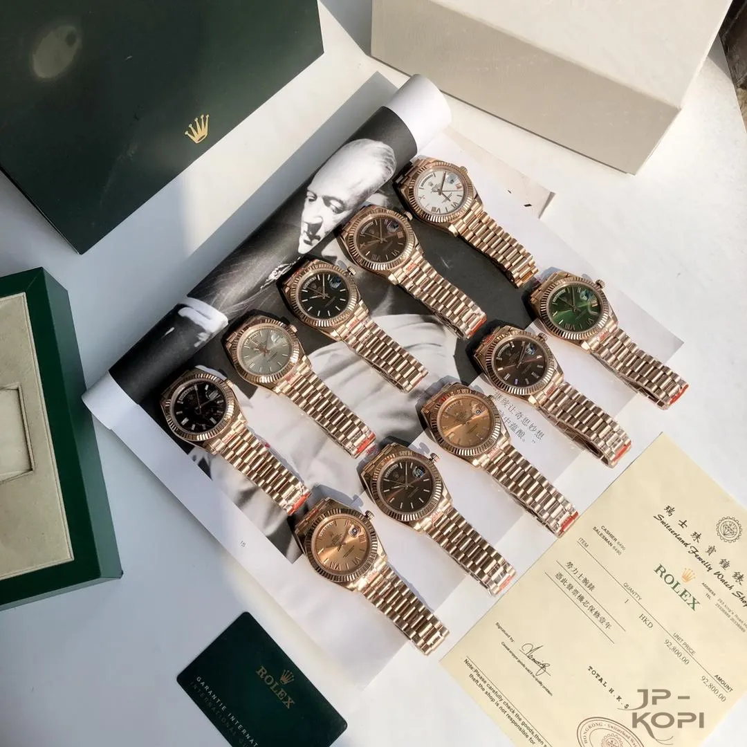 ロレックス デイデイト 40 228235-0045|アイゼンキーゼル シチズン Cal.8205【激選コスパ高い腕時計】 - 画像 (4)