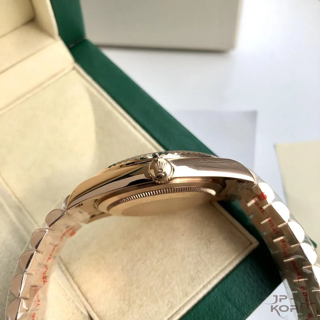 ロレックス デイデイト 40 228235-0003|チョコレート 10Pダイヤモン シチズン Cal.8205【激選コスパ高い腕時計】 - 画像 (5)