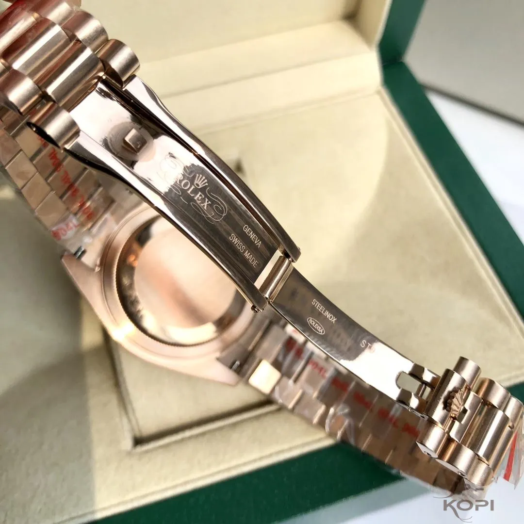 ロレックス デイデイト 40 228235-0003|チョコレート 10Pダイヤモン シチズン Cal.8205【激選コスパ高い腕時計】 - 画像 (7)