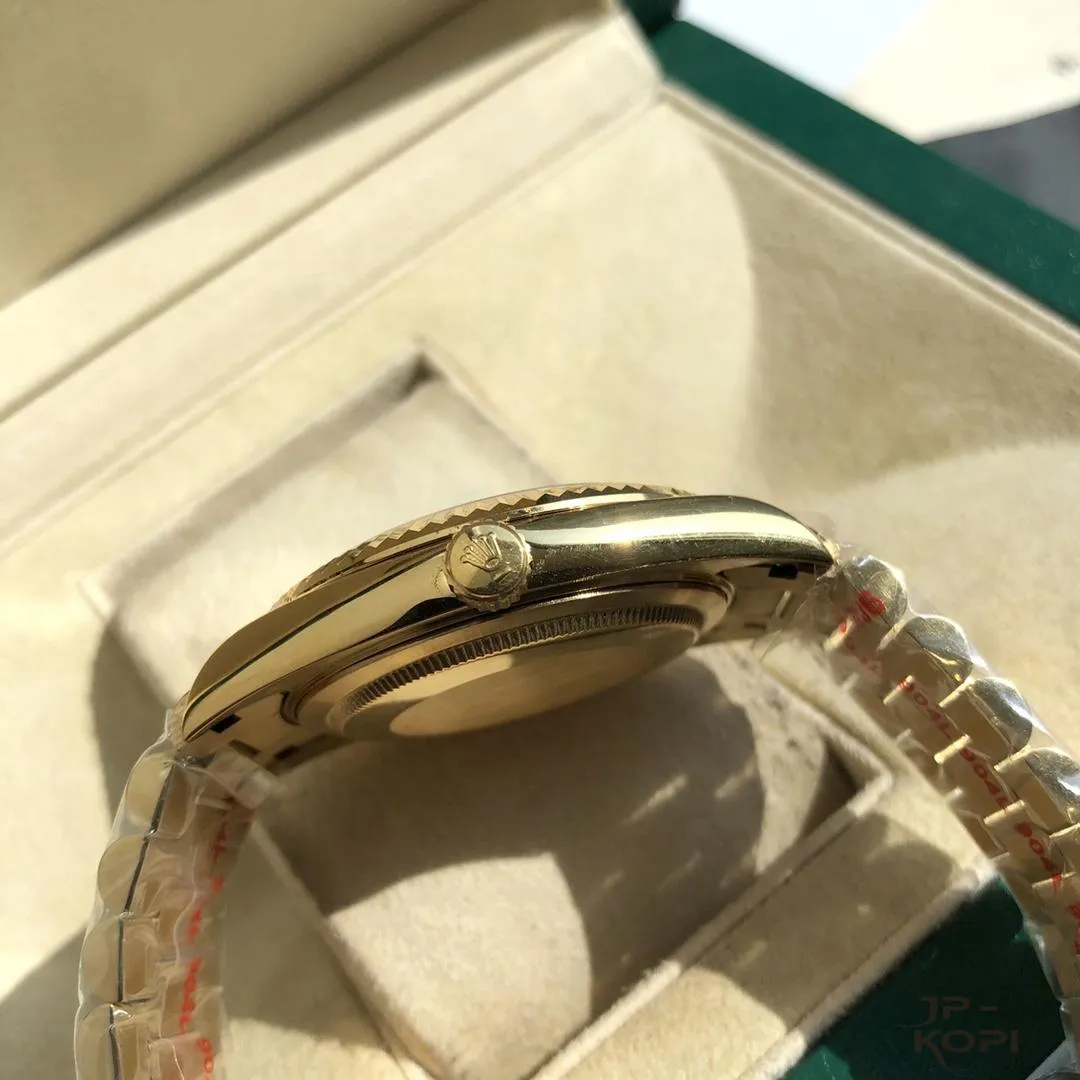 ロレックス デイデイト 40 228238-0004|ブラック 10Pダイヤモンド シチズン Cal.8205【激選コスパ高い腕時計】 - 画像 (4)