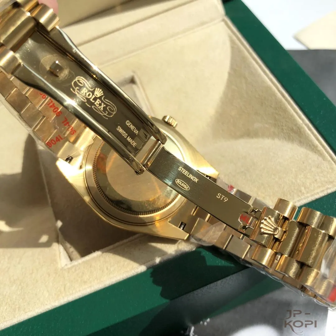 ロレックス デイデイト 40 228238-0004|ブラック 10Pダイヤモンド シチズン Cal.8205【激選コスパ高い腕時計】 - 画像 (6)