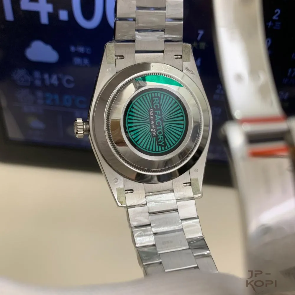 ロレックス デイデイト 40mm 228236-0012|アイスブルー(ローマ数字) 上海Cal.3255【RC工場製 高品質コピー腕時計】 - 画像 (7)