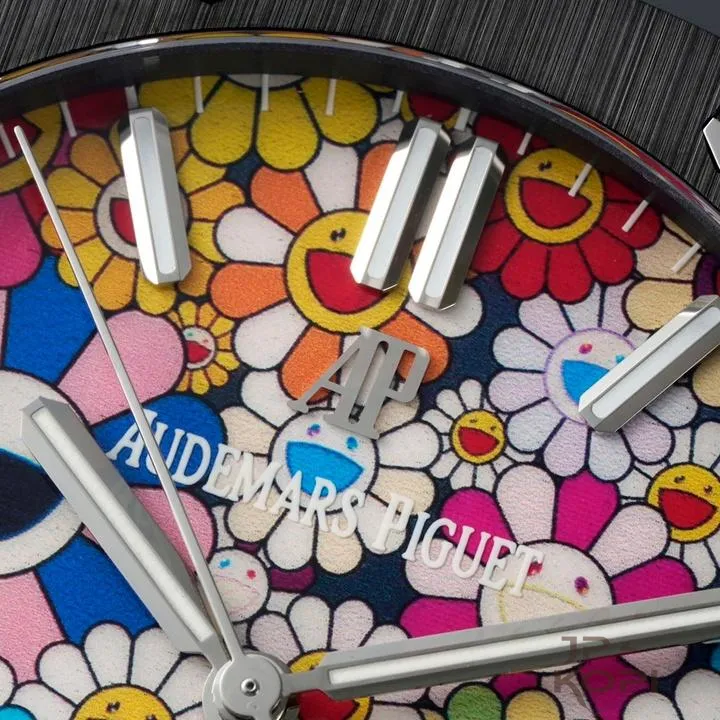 オーデマ・ピゲ ロイヤルオーク 15500 | スマイルフラワーダイアル ブラックセラミック 41mm 【APS工場出品】 - 画像 (5)