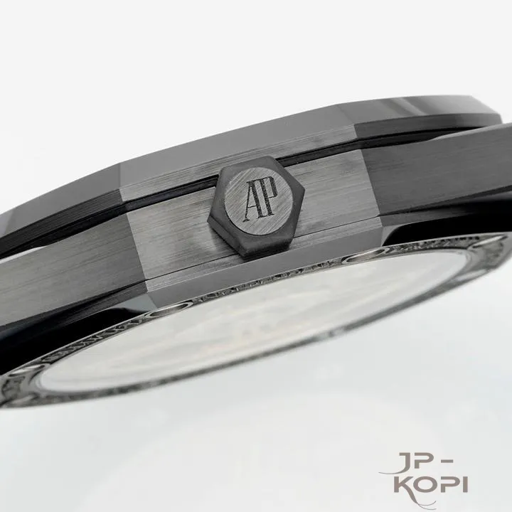 オーデマ・ピゲ ロイヤルオーク 15500 | スマイルフラワーダイアル ブラックセラミック 41mm 【APS工場出品】 - 画像 (8)