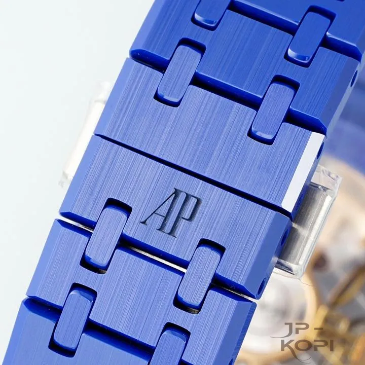 オーデマ・ピゲ ロイヤルオーク 15500 | スマイルフラワーダイアル ブルーセラミック 41mm 【APS工場出品】 - 画像 (7)