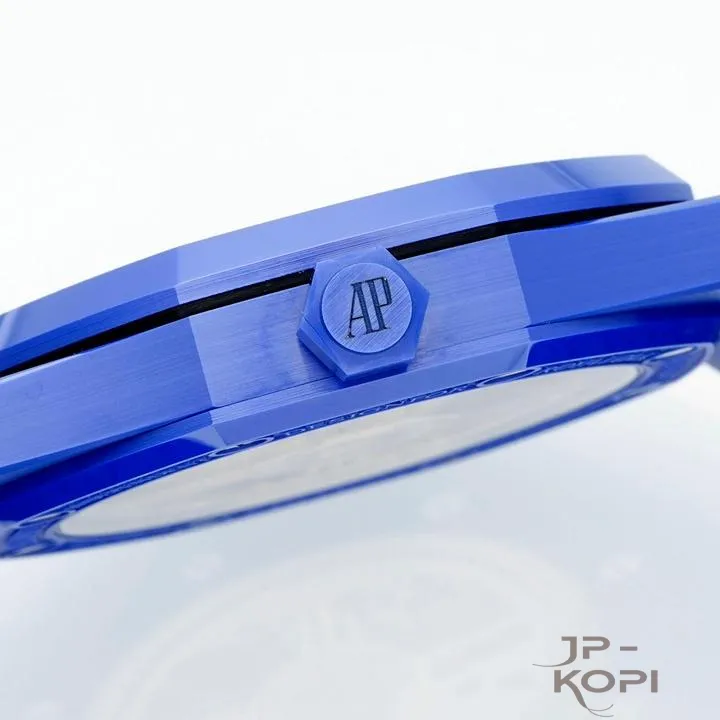 オーデマ・ピゲ ロイヤルオーク 15500 | スマイルフラワーダイアル ブルーセラミック 41mm 【APS工場出品】 - 画像 (8)
