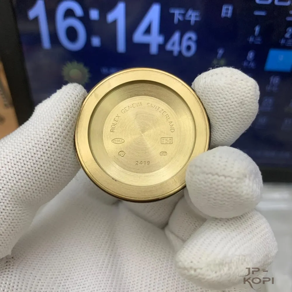 ロレックス デイデイト 40mm M228238-0004|ブライトブラック ダイヤ付き 上海Cal.3255 加重版【RC工場製 高品質コピー腕時計】 - 画像 (15)