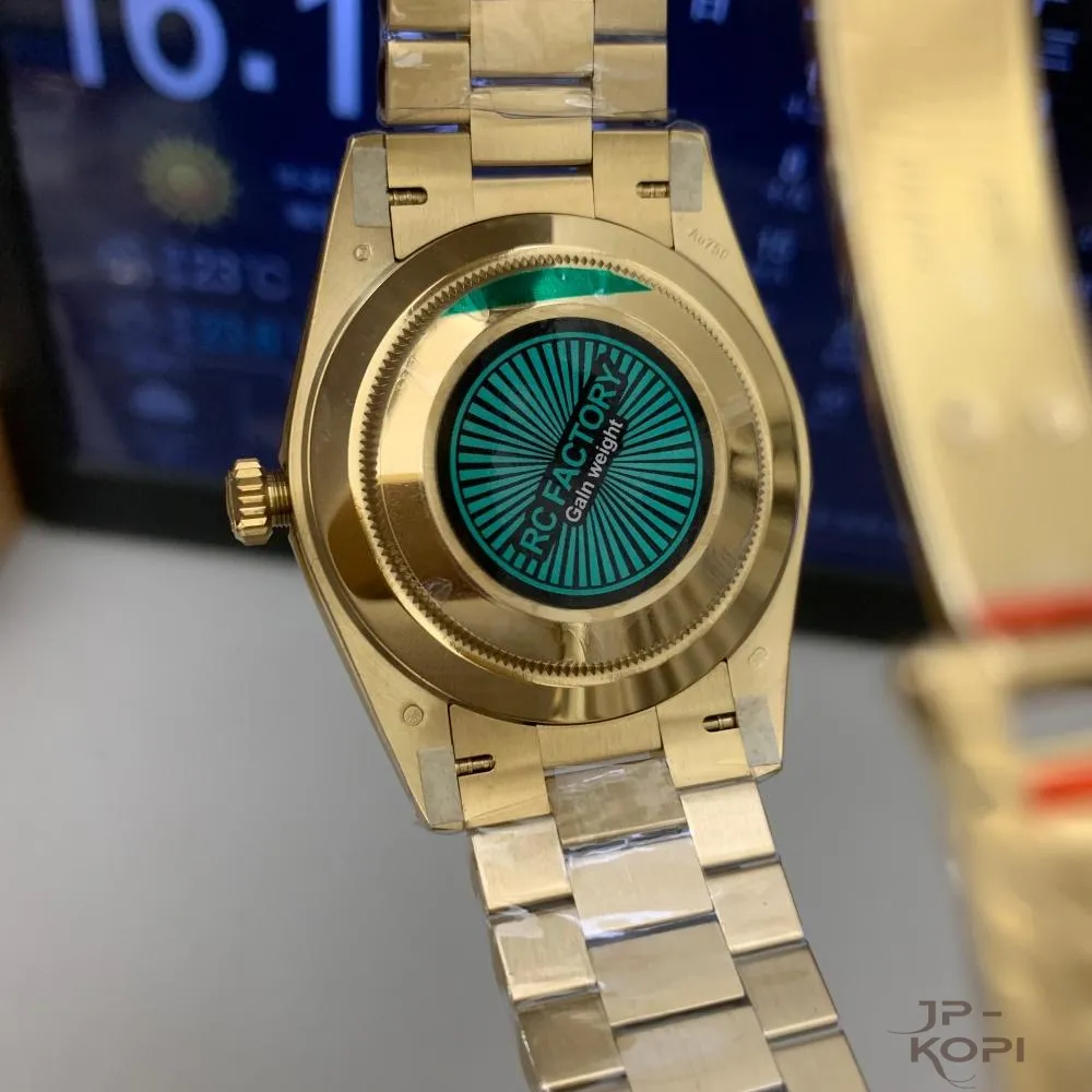 ロレックス デイデイト 40mm M228238-0004|ブライトブラック ダイヤ付き 上海Cal.3255 加重版【RC工場製 高品質コピー腕時計】 - 画像 (7)