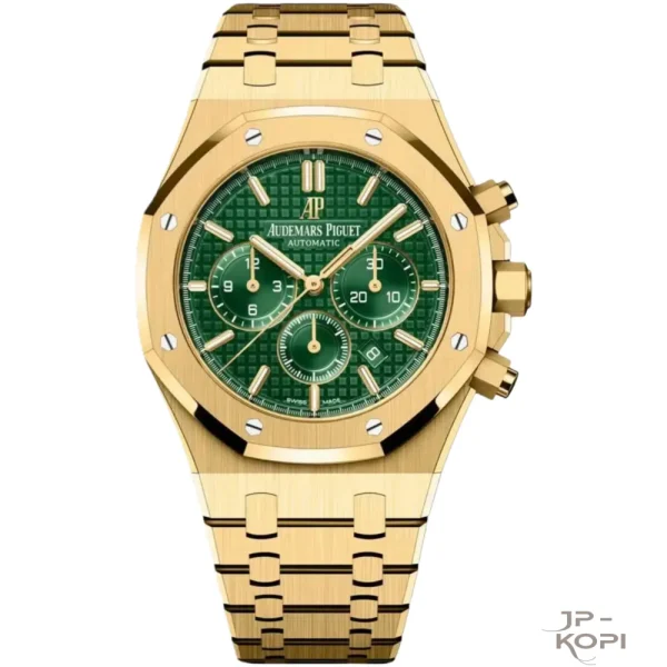 オーデマ・ピゲ ロイヤル オーク クロノグラフ 26331BA.OO.1220BA.02｜グリーンダイアル 41mm イエローゴールド【APS工場製高品質腕時計】