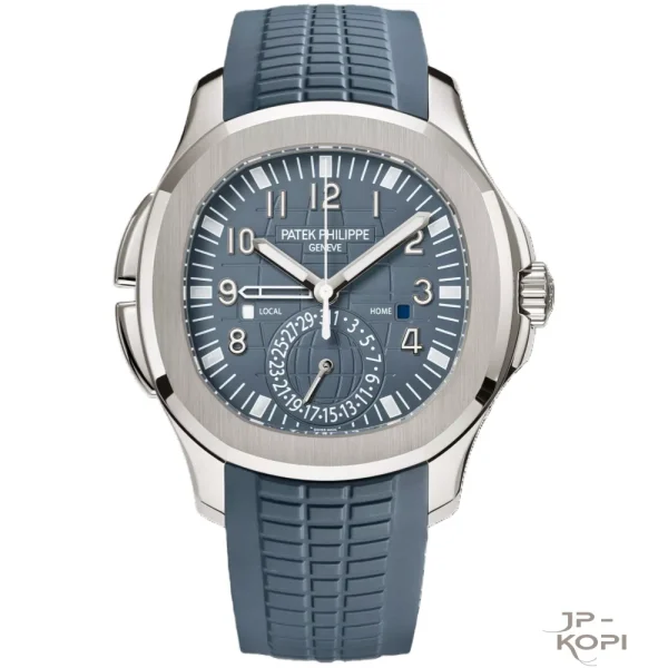 パテック・フィリップ アクアノート トラベルタイム 5164G-001|ブルーグレー デュアルタイム【ZF工場製】