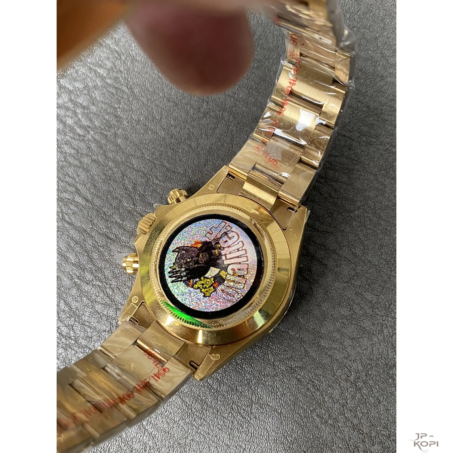 ロレックス デイトナ 116508|ブラック 上海Cal.4130 加重版【QF工場製 高品質コピー腕時計】 - 画像 (7)