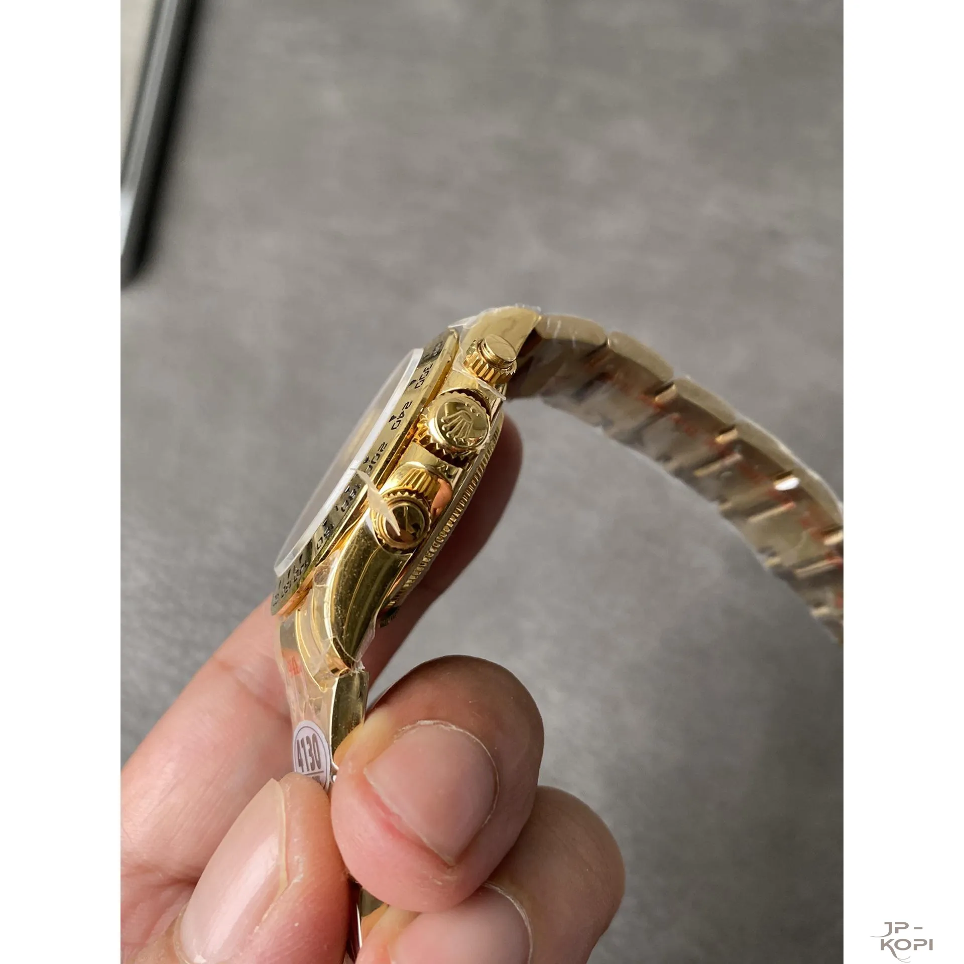 ロレックス デイトナ 116508|ブラック 上海Cal.4130 加重版【QF工場製 高品質コピー腕時計】 - 画像 (5)