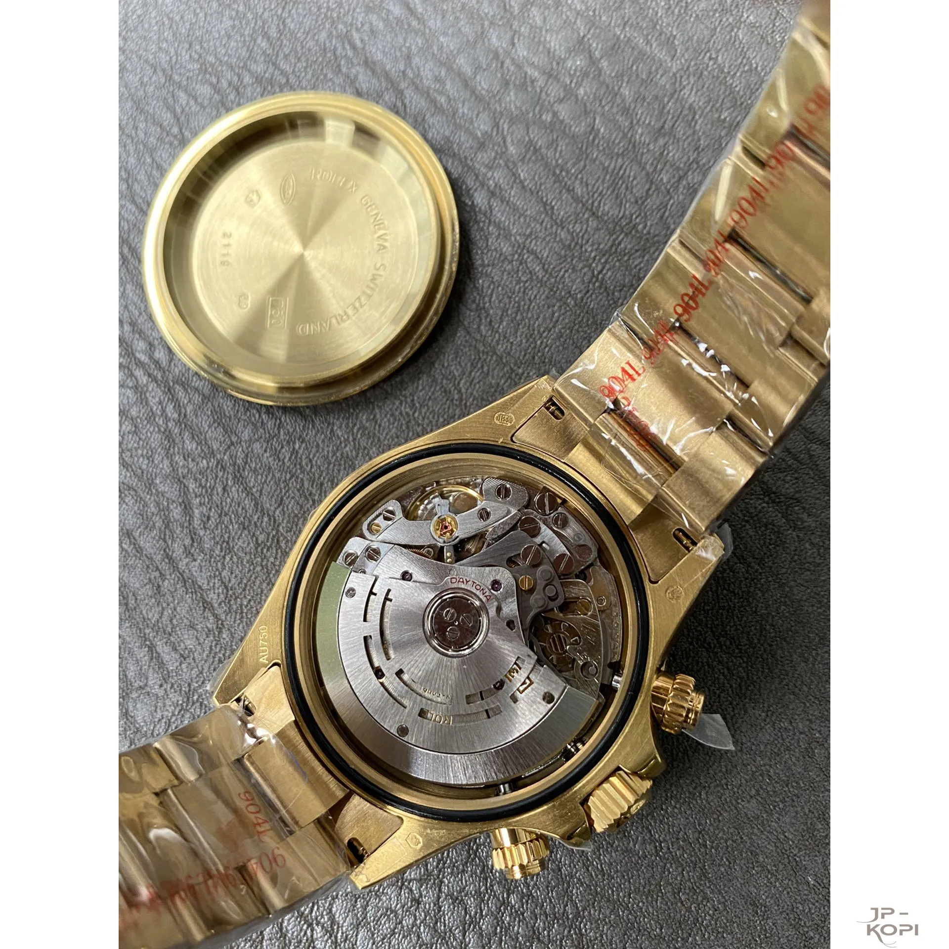 ロレックス デイトナ 116508|ブラック 上海Cal.4130 加重版【QF工場製 高品質コピー腕時計】 - 画像 (8)