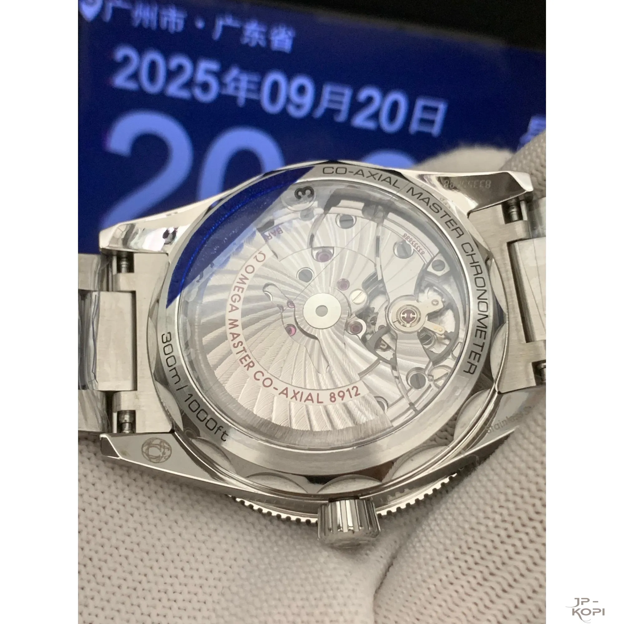 オメガ シーマスター 300 マスターコーアクシャル 234.30.41.21.03.001|海の守護者 ブルー Cal.8900 V4版【VS工場製 高品質モデル】 - 画像 (8)