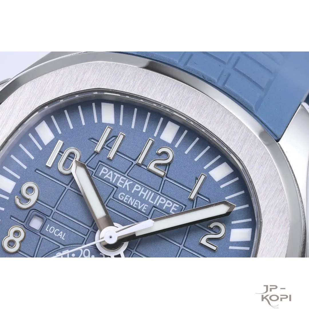 パテック・フィリップ アクアノート トラベルタイム 5164G-001|ブルーグレー デュアルタイム【ZF工場製】 - 画像 (5)
