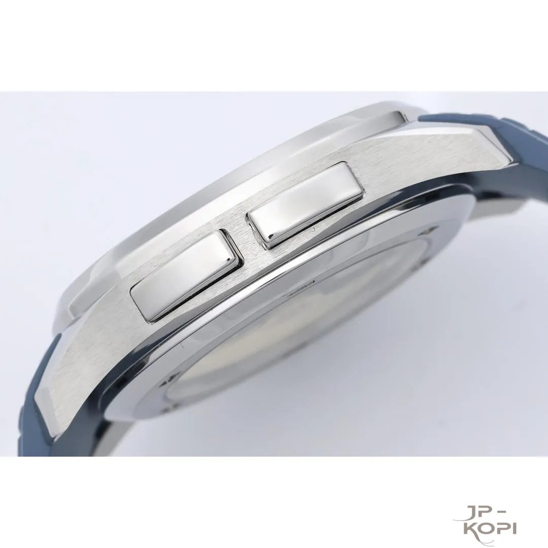 パテック・フィリップ アクアノート トラベルタイム 5164G-001|ブルーグレー デュアルタイム【ZF工場製】 - 画像 (8)