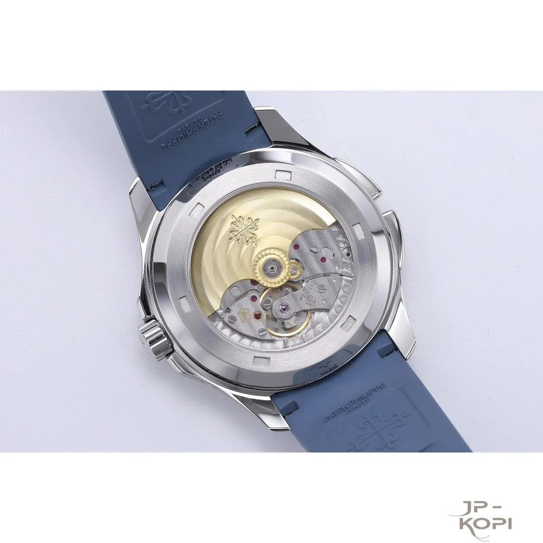 パテック・フィリップ アクアノート トラベルタイム 5164G-001|ブルーグレー デュアルタイム【ZF工場製】 - 画像 (9)