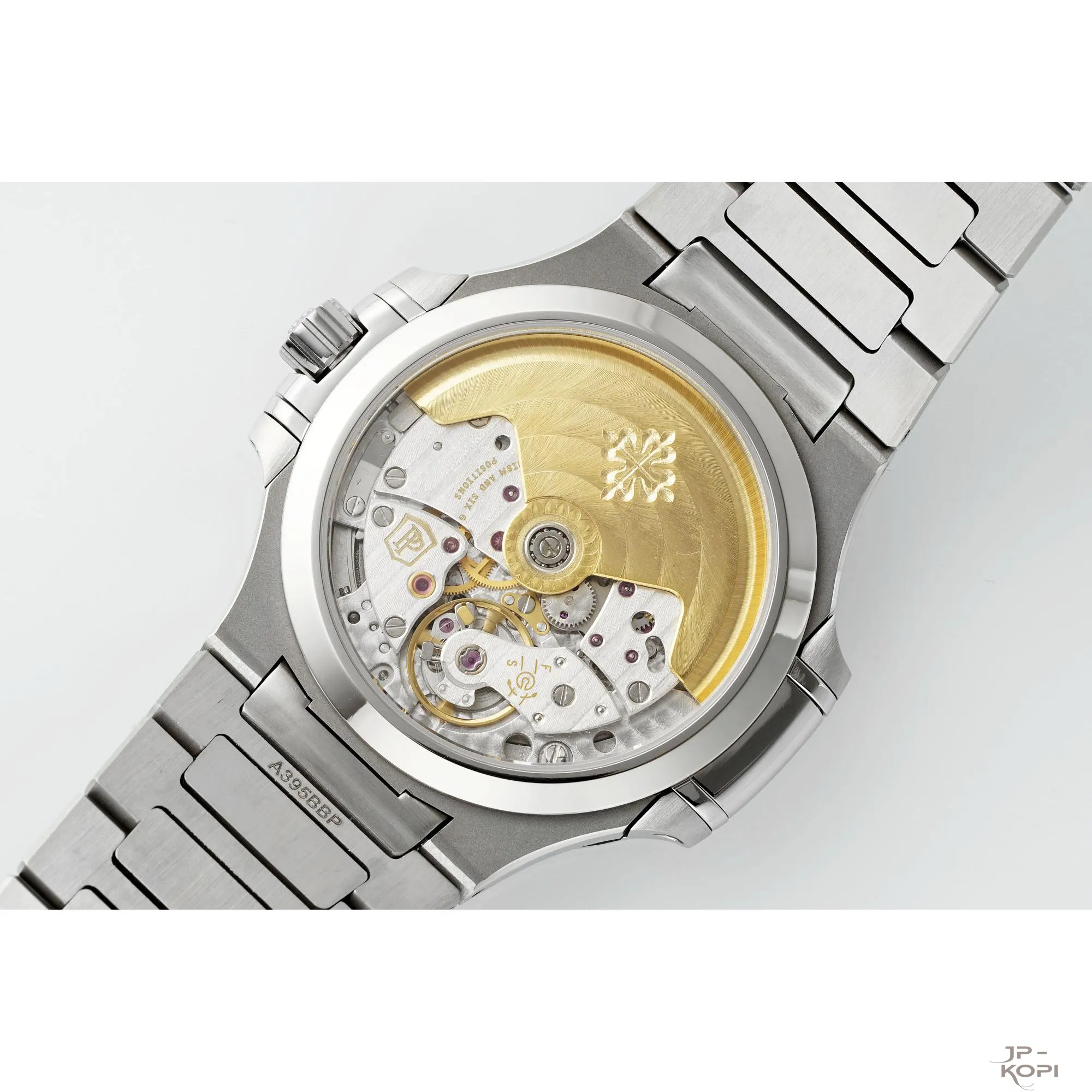 【DDF工場製】パテック・フィリップ ノーチラス 7118/1A-001|ブルー・オパーリン文字盤 35.2mm 丹東Cal.324 - 画像 (9)