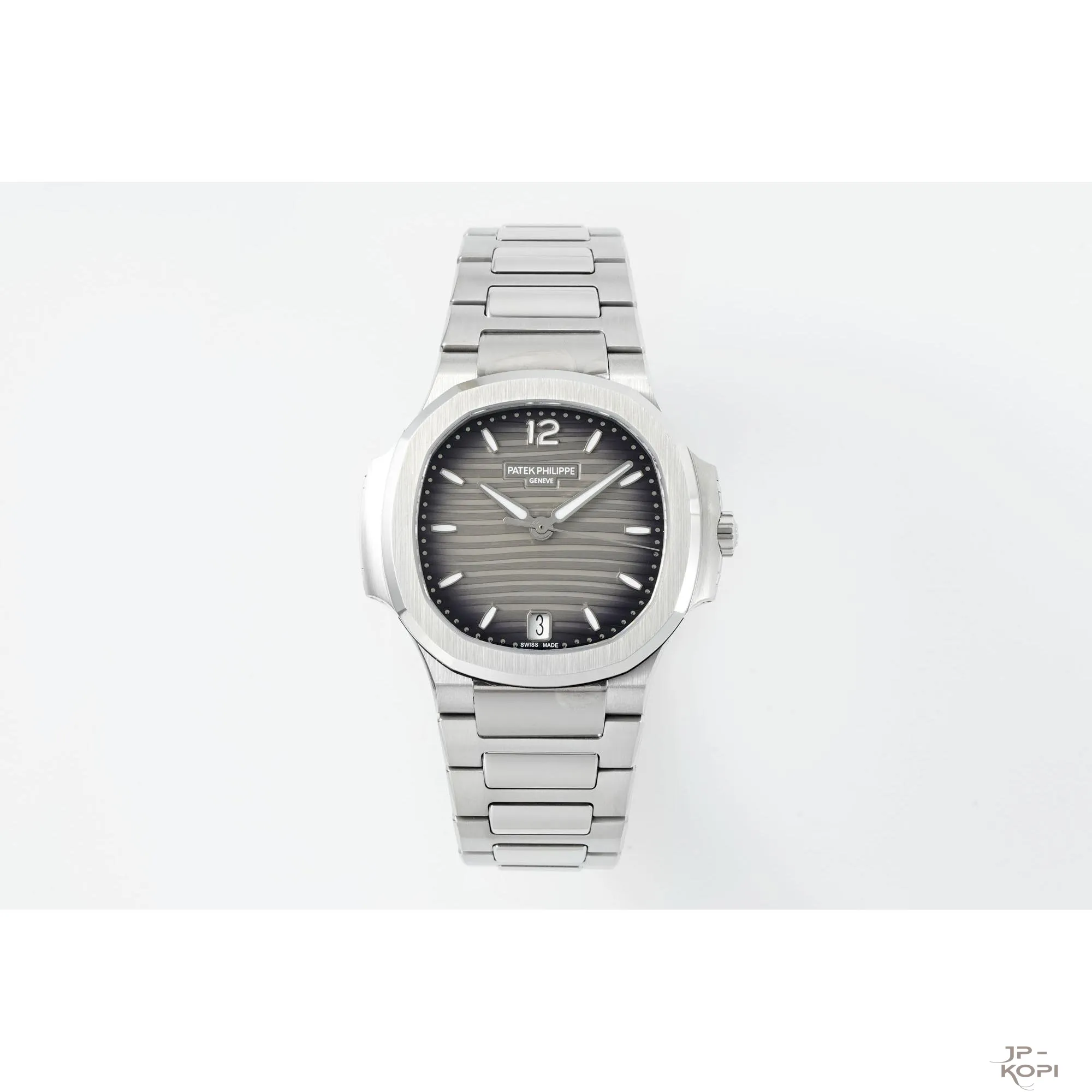【DDF工場製】パテック・フィリップ ノーチラス 7118/1A-011|スモークグレーダイアル 35.2mm 丹東Cal.324 - 画像 (2)