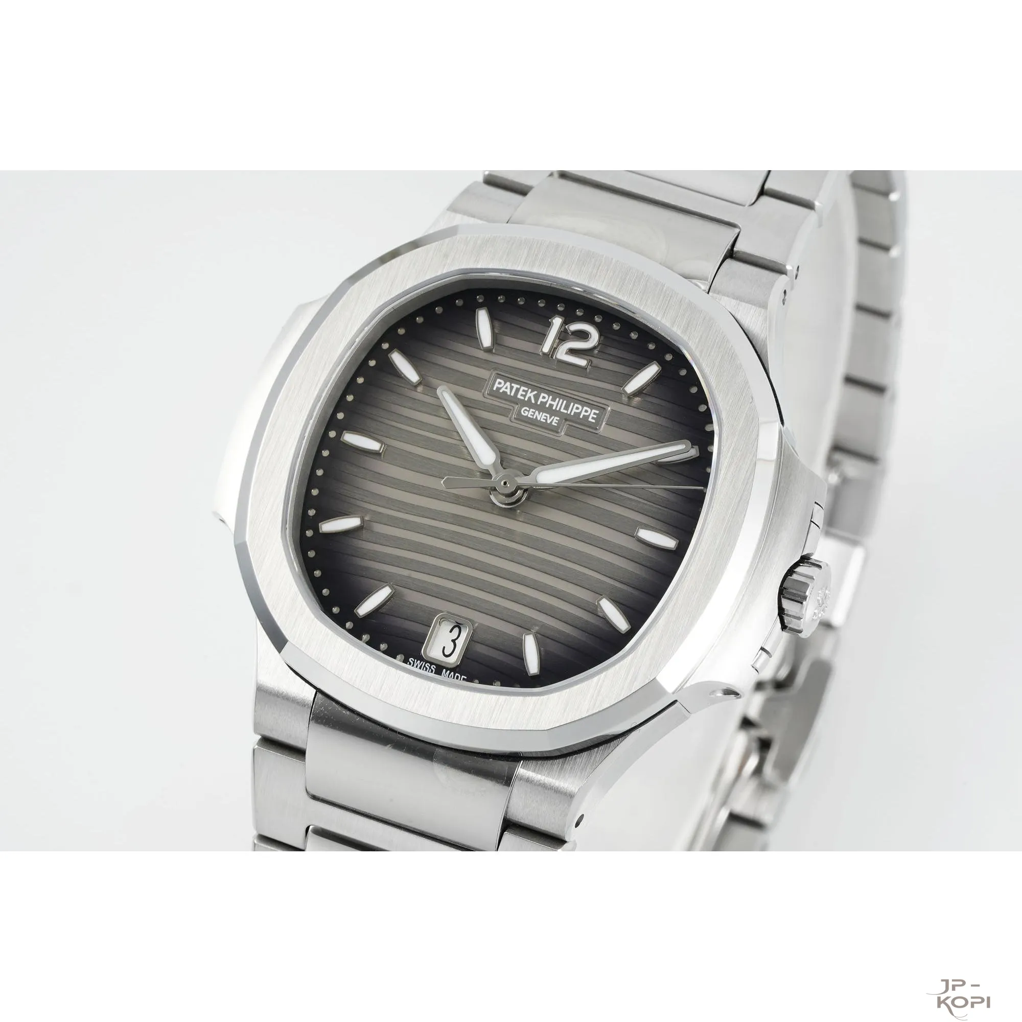 【DDF工場製】パテック・フィリップ ノーチラス 7118/1A-011|スモークグレーダイアル 35.2mm 丹東Cal.324 - 画像 (4)
