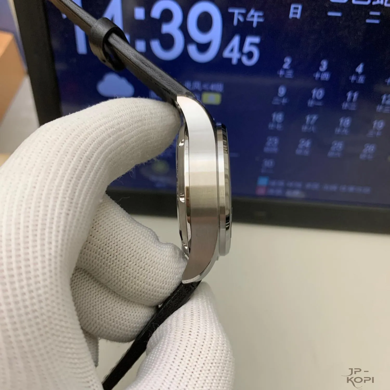 IWC パイロットウォッチ IW378001|ブラックダイアル クロノグラフ 丹東Cal.69385【APS工場製】 - 画像 (6)