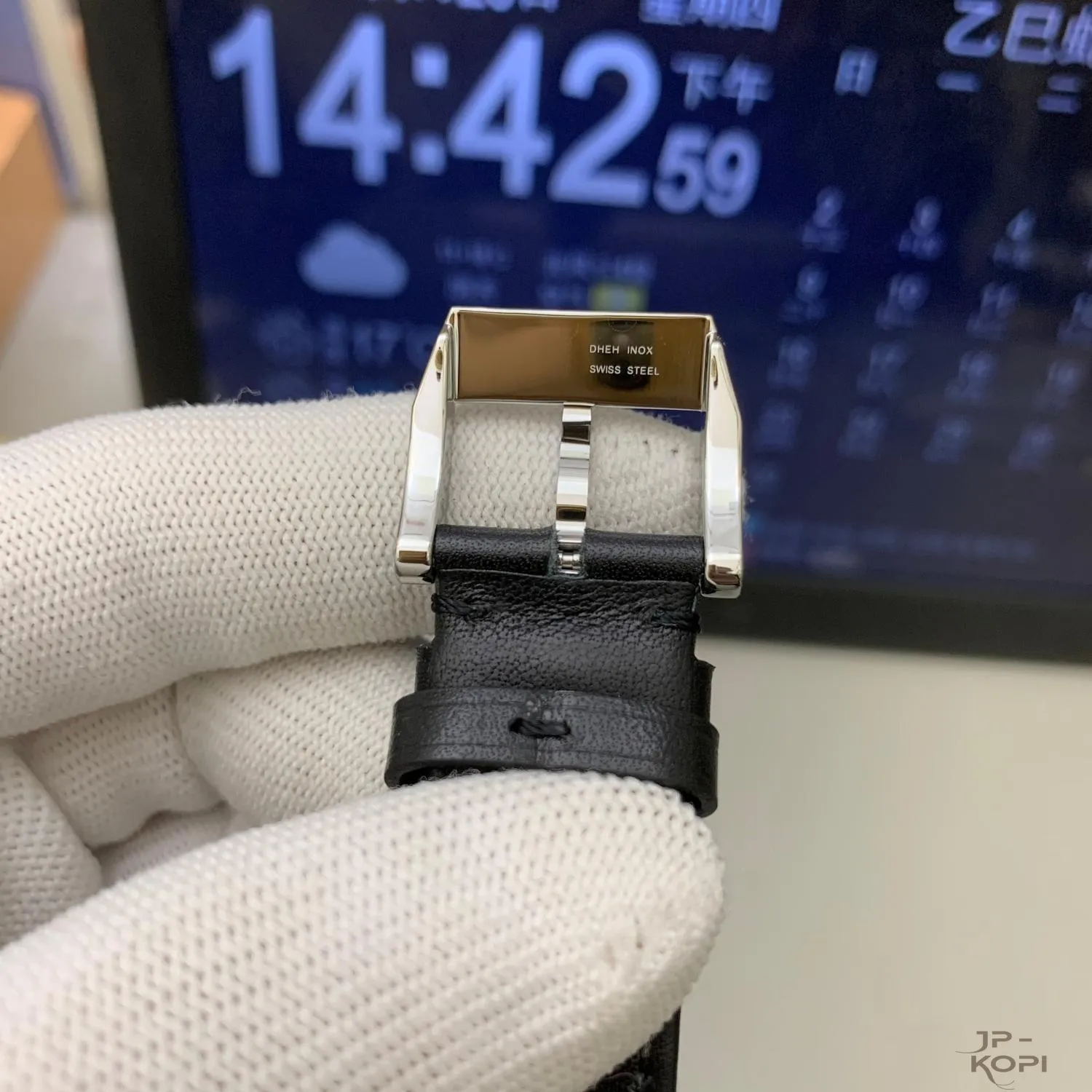 IWC パイロットウォッチ IW378001|ブラックダイアル クロノグラフ 丹東Cal.69385【APS工場製】 - 画像 (11)