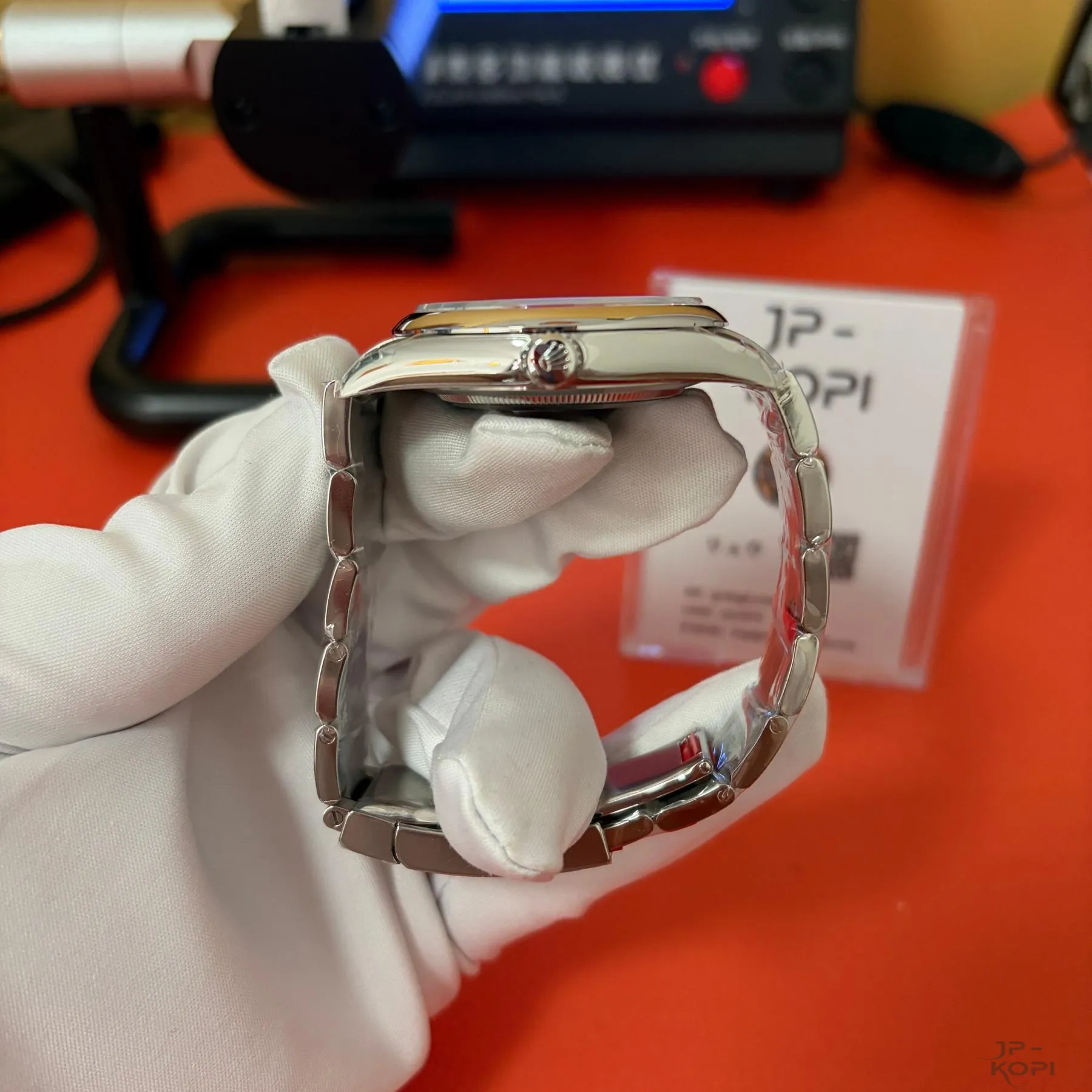 ロレックス オイスターパーペチュアル 124300|ターコイズブルー 41mm 丹東3230【VS工場製】 - 画像 (6)
