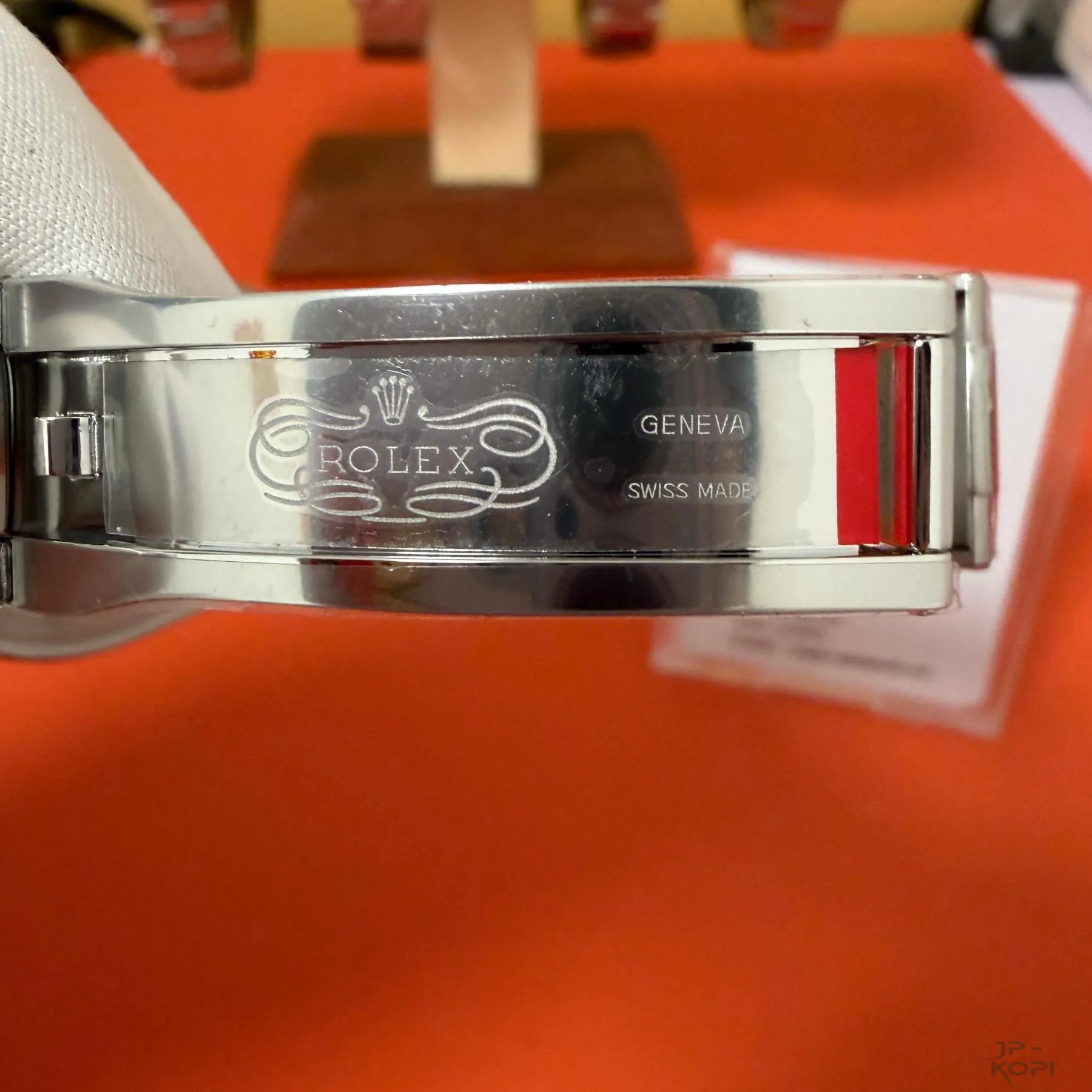ロレックス オイスターパーペチュアル 124300|セレブレーションモチーフ 41mm ターコイズブルー【VS工場製】 - 画像 (9)