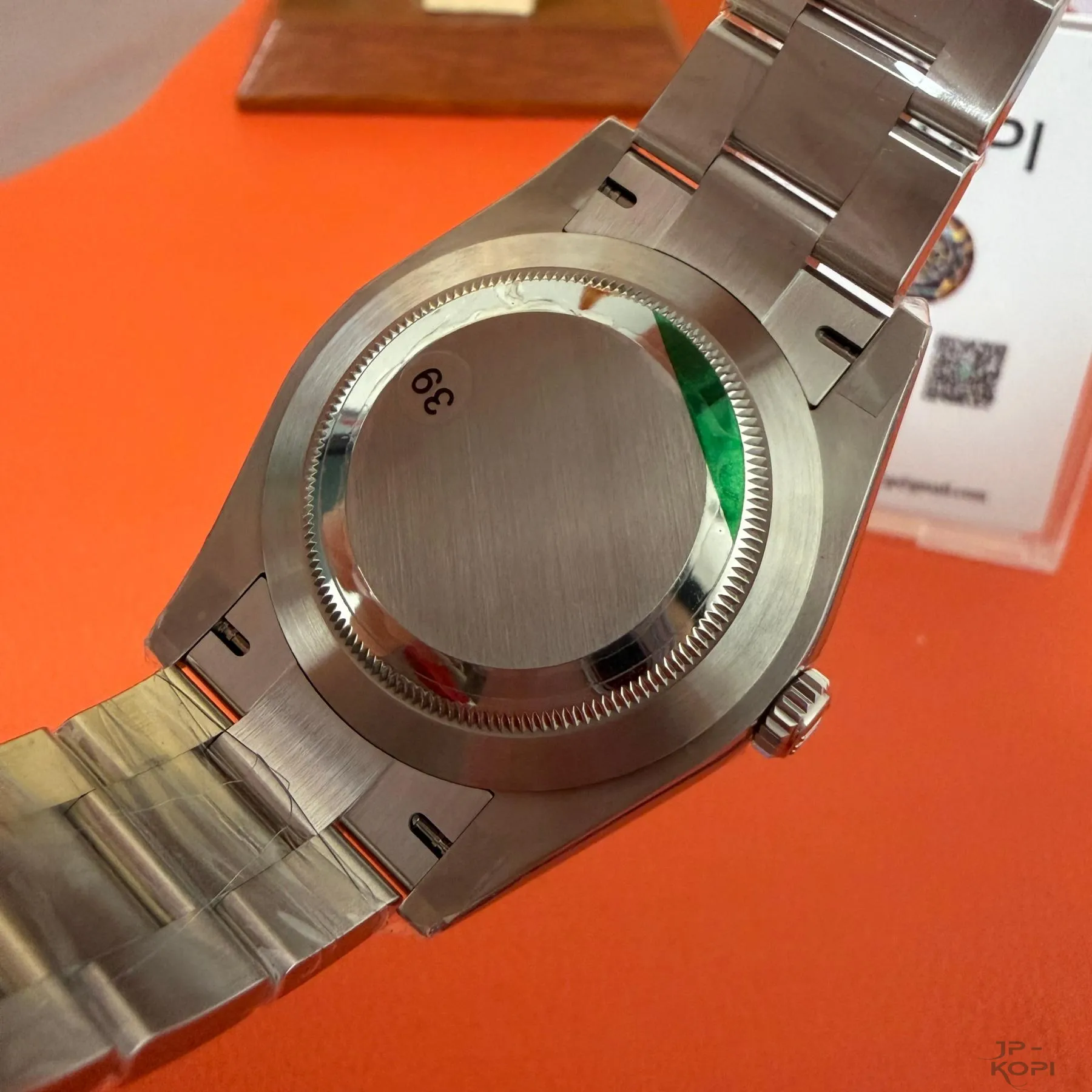 ロレックス オイスターパーペチュアル 124300|セレブレーションモチーフ 41mm ターコイズブルー【VS工場製】 - 画像 (12)