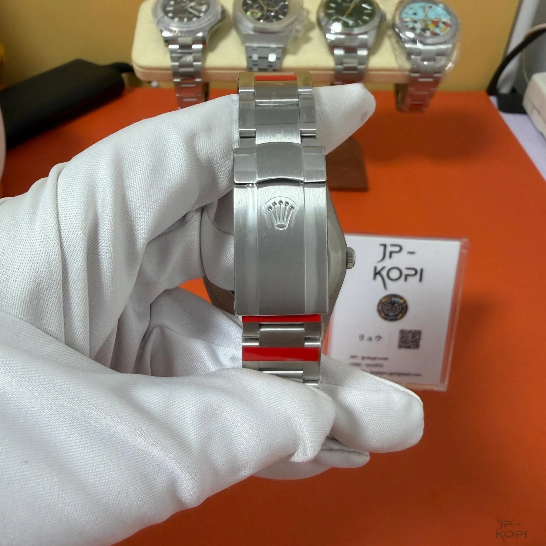 ロレックス オイスターパーペチュアル 134300|ピスタチオグリーン ノンデイト 41mm 【VS工場製】 - 画像 (13)