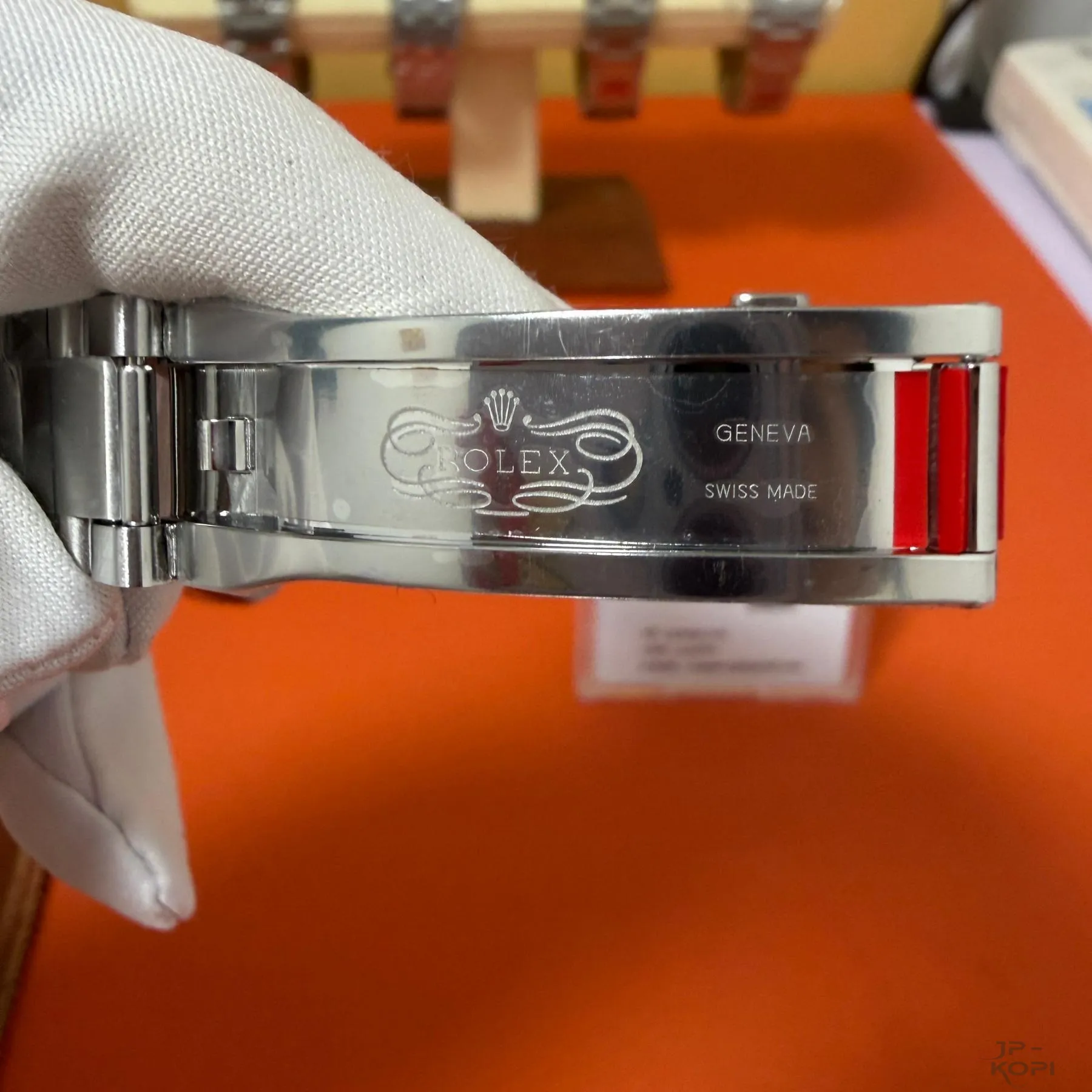 ロレックス オイスターパーペチュアル 134300|ピスタチオグリーン ノンデイト 41mm 【VS工場製】 - 画像 (10)