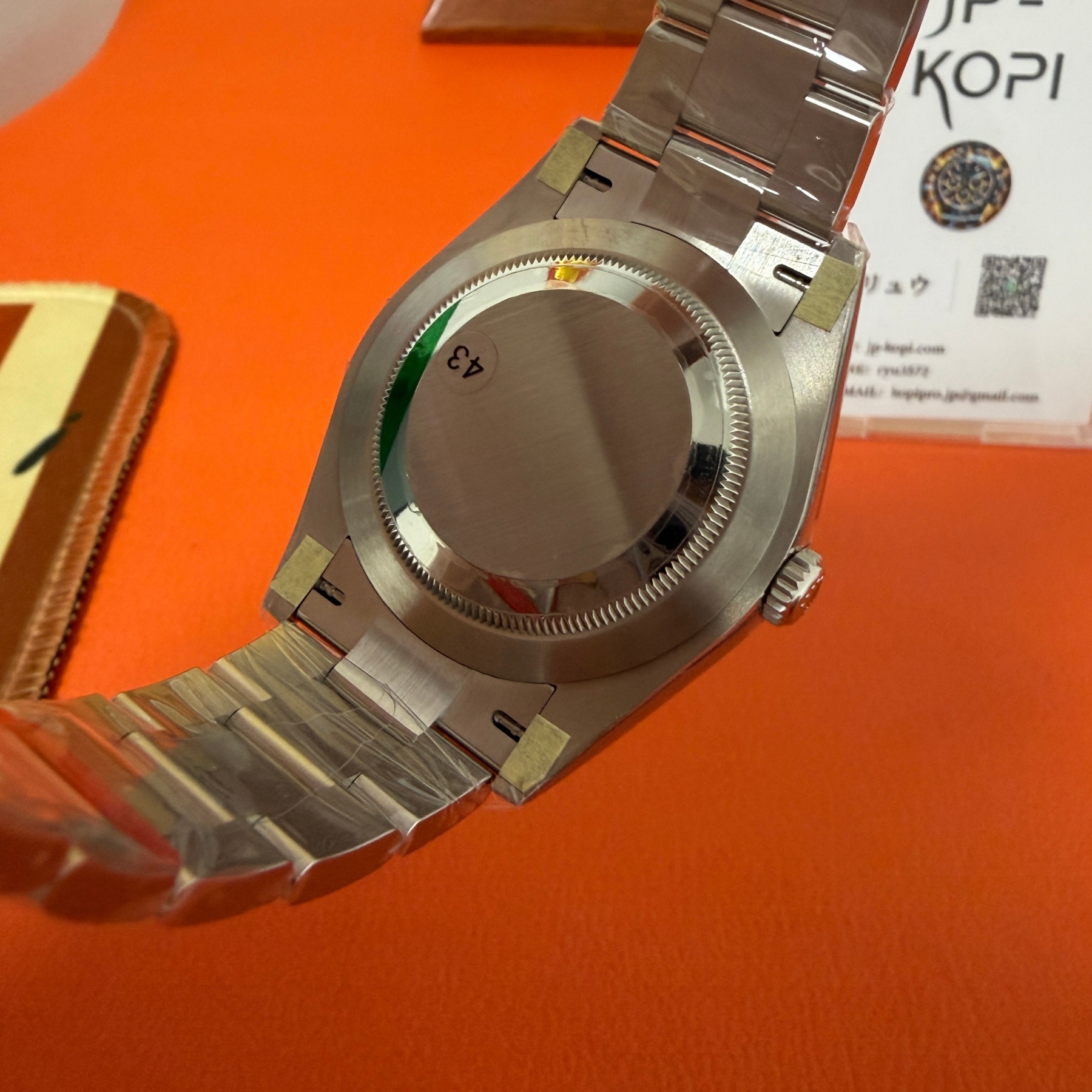 ロレックス オイスターパーペチュアル 134300|ピスタチオグリーン ノンデイト 41mm 【VS工場製】 - 画像 (8)