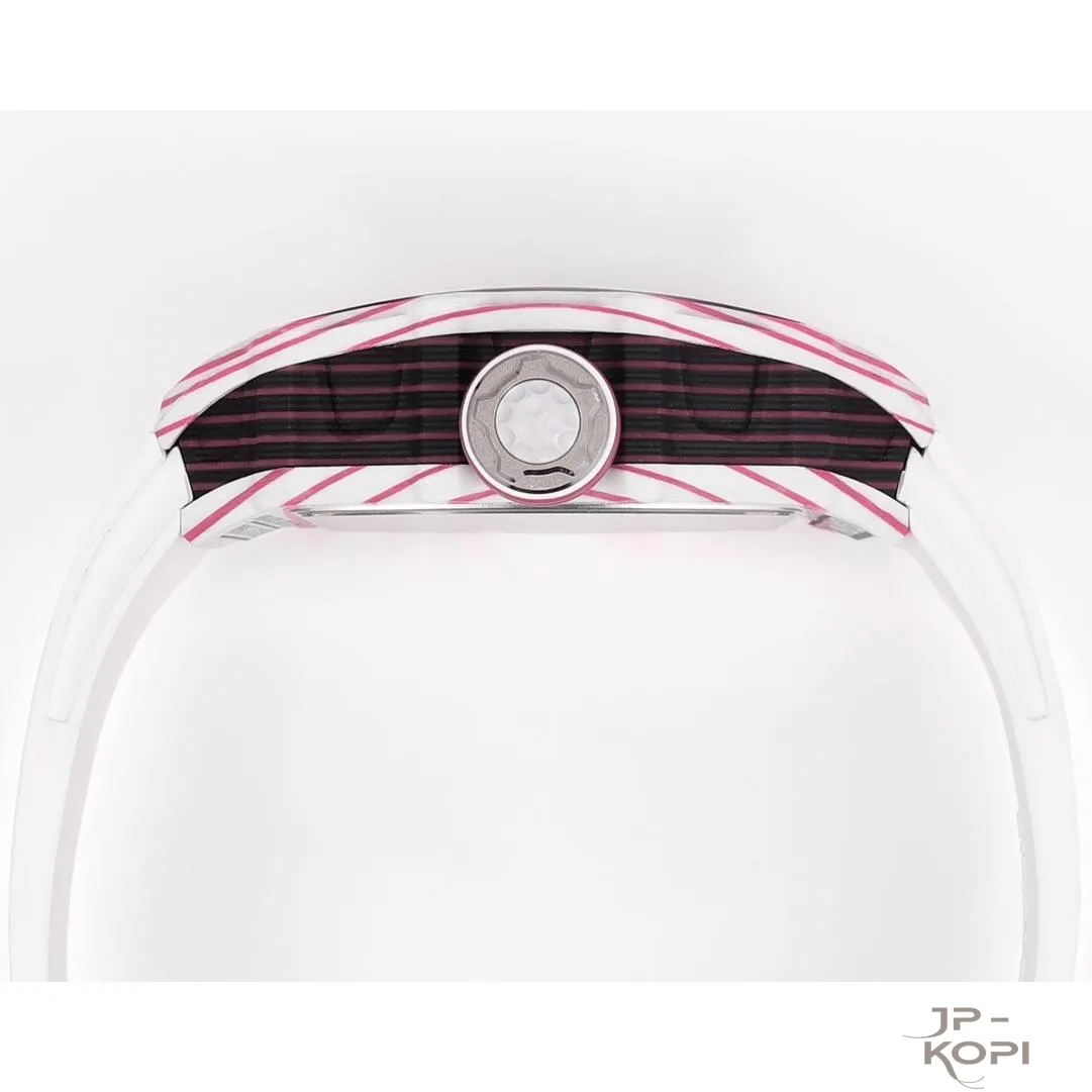リシャール・ミル RM 38-02 トゥールビヨン Bubba Watson|ピンク×ホワイト ホワイトバンド TPT® ケース【RM工場製】 - 画像 (9)