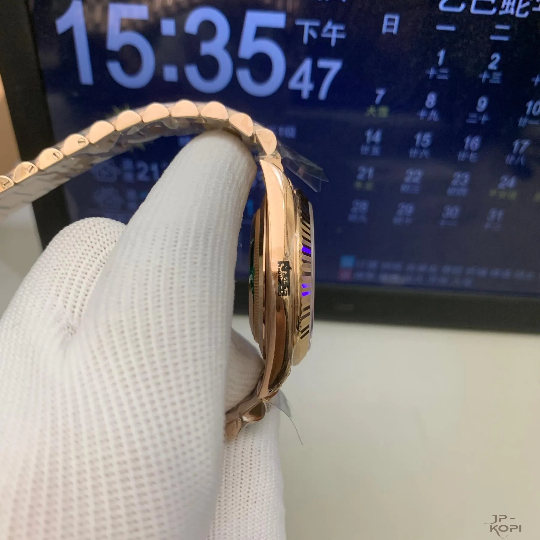 ロレックス デイデイト 228235-0055|ローズゴールド × スレートオンブレダイヤル【RC工場製】 - 画像 (5)