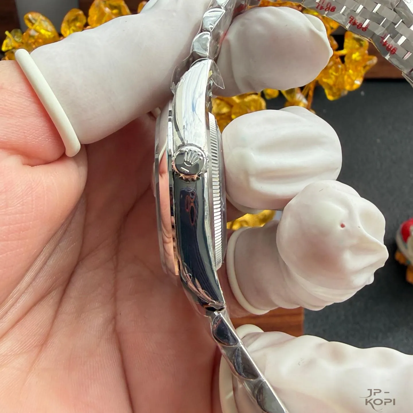 ロレックス デイトジャスト 36mm 126200-0001|シルバーダイアル × ジュビリーブレス 丹東Cal.3235【VS工場製】 - 画像 (4)