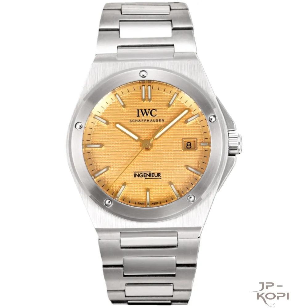 IWC インヂュニア オートマティック|シャンパン文字盤 × 2892/2824 自動巻き【BLS工場製】