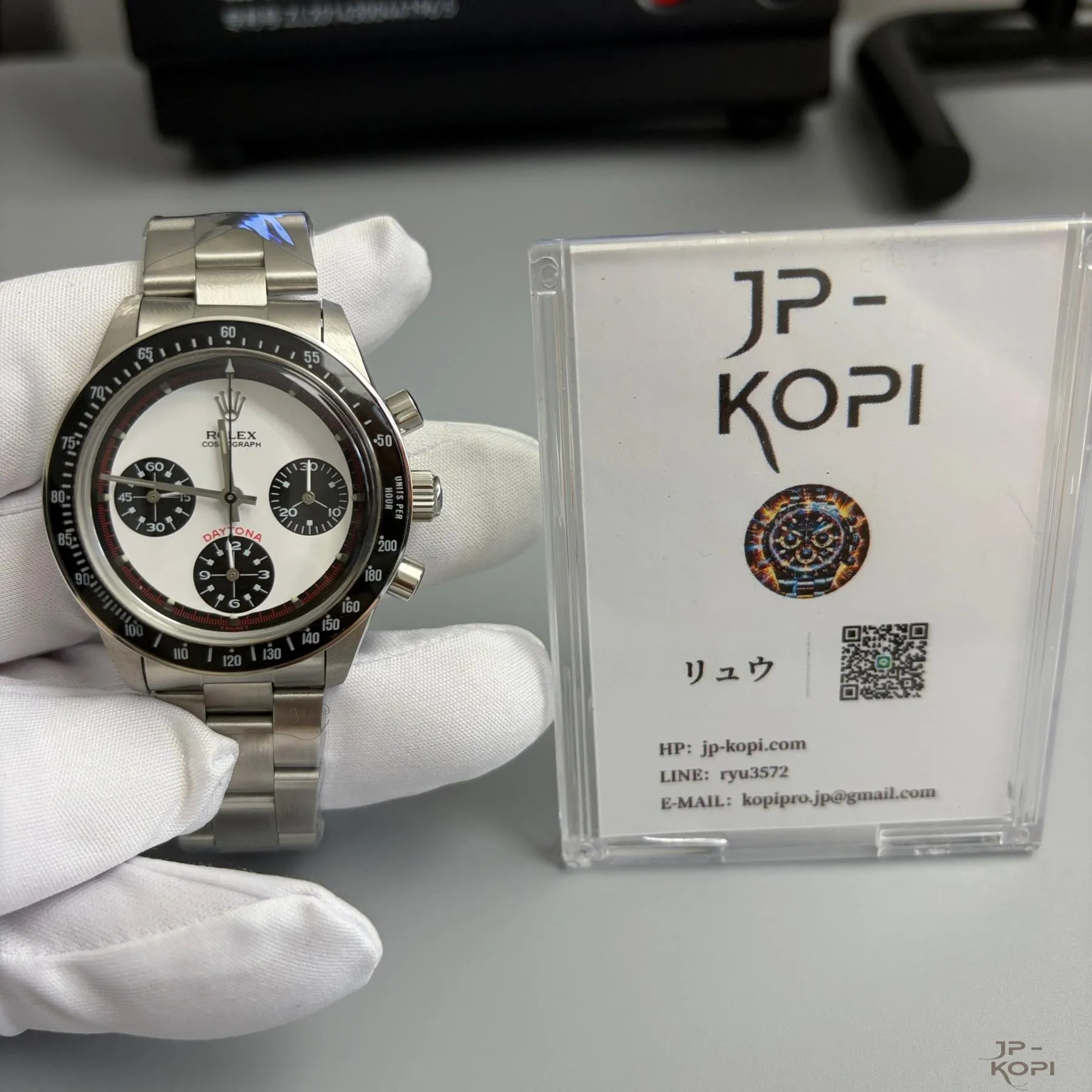 ロレックス デイトナ ポール・ニューマン Ref.6241 | 1968年 ホワイトダイヤル × オイスターブレスレット【MS工場製】 - 画像 (12)