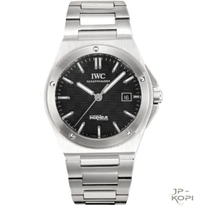 IWC インヂュニア・オートマティック 40 IW328901|ブラック文字盤 × ステンレス【BLS工場製】