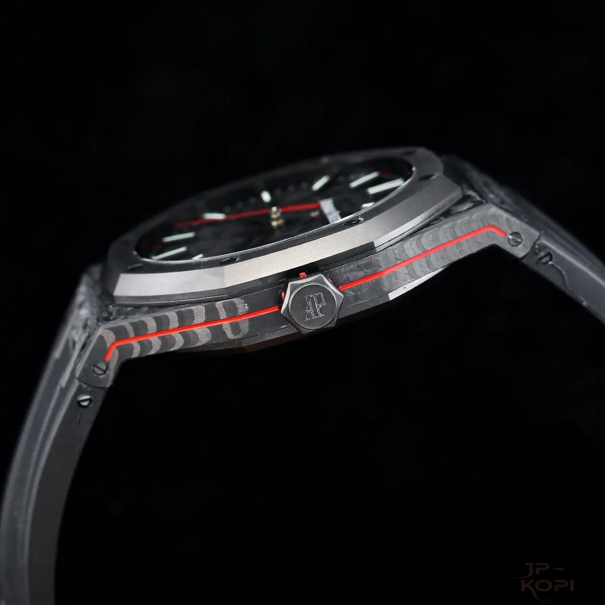 オーデマ・ピゲ ロイヤルオーク 15500 VOIDLINE AP SPEEDSTER | NTPTカーボン × カーボンダイヤル × ブラックDLC【DiW工場製】 - 画像 (9)