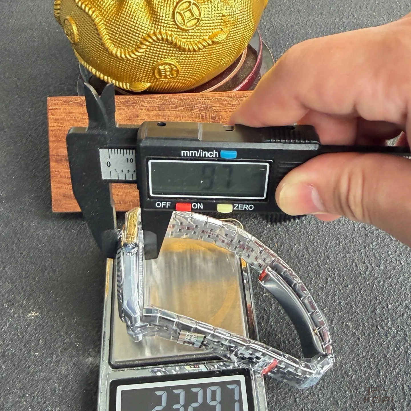 ロレックス ランドドゥエラー 127336 | ステンレス × アイスブルーハニカムダイヤル × フルーテッドベゼル 一体式Cal.7135【B工場V2】 - 画像 (11)