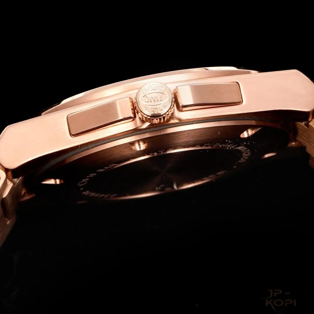 IWC インヂュニア オートマティック|ゴールド文字盤 × 2892/2824 自動巻き【BLS工場製】 - 画像 (7)